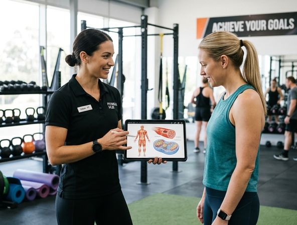 i personal trainer devono essere in grado di spiegare tutti i benefici dell'attività fisica, a partire dalla spiegazione di ciò che avviene nelle cellule