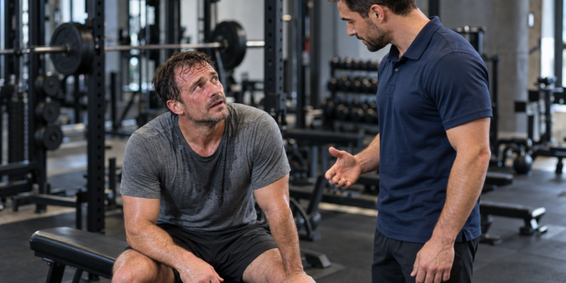sudore, dolori e fatica dopo l'allenamento non significa che necessariamente si sono avuti risultati, tra le competenze del trainer vi devono essere anche quelle di interpretare concretamente lo sforzo e spiegare al cliente le motivazioni. ecco 10 risposte ai dubbi più frequenti
